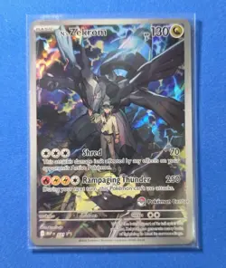Pokemon TCG N's Zekrom MEP031 Pokemon Center Stamped Ascended Heroes Promo - NM - Image 1