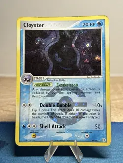 Cloyster 20/112 Reverse Holo Rare Stamped Era EX Fire Red 2004 Pokemon Card MP - Image 1