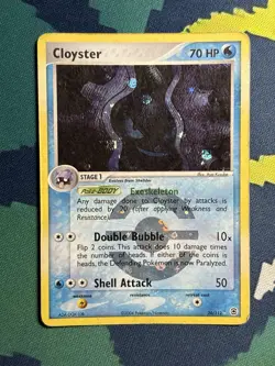 Cloyster 20/112 Reverse Holo Rare Stamped Era EX Fire Red 2004 Pokemon Card MP - Image 2