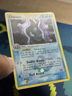 Cloyster 20/112 Reverse Holo Rare Stamped Era EX Fire Red 2004 Pokemon Card MP - Image 4