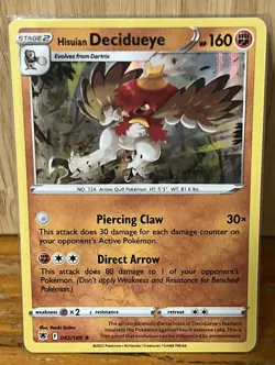 Hisuian Decidueye - 082/189 - Reverse Holo - Astral Radiance - NM/M Pokemon Card - Image 1