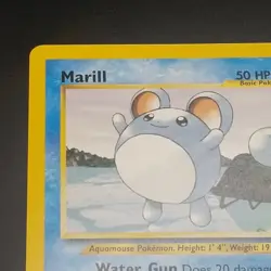Marill Wizards Black Star Promos 29 Regular Promo Pokemon TCG - NM/M - Image 2