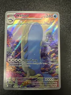 Pokemon TCG Wailord Special Illustration Rare Card Journey Together 162/159 - Image 1