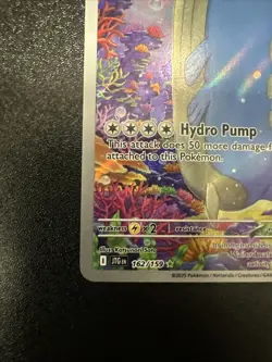 Pokemon TCG Wailord Special Illustration Rare Card Journey Together 162/159 - Image 4