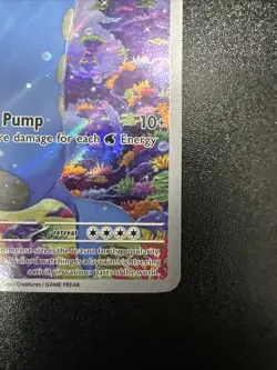 Pokemon TCG Wailord Special Illustration Rare Card Journey Together 162/159 - Image 5