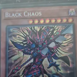 Yu-Gi-Oh! Konami Black Chaos Secret Rare Holo Foil 1st Ed CORI-EN001 - Image 2