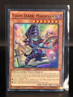 YUGIOH Toon Dark Magician TDIL-EN032 Super Rare 1st Edition - 44 - Image 1