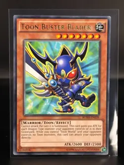 YUGIOH Toon Buster Blader - BOSH-EN038 - Rare - 1st Edition - 44 - Image 1