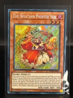 The Weather Painter Sun - SPWA-EN032 Secret Rare 1st Edition - Yugioh -44 - Image 1
