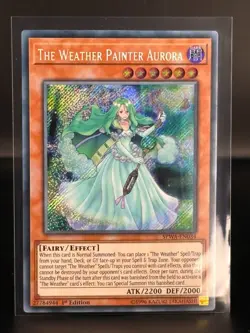 The Weather Painter Aurora - SPWA-EN034 Secret Rare 1st Edition - Yugioh - 44 - Image 1