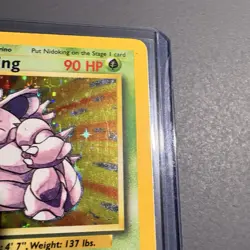 Pokemon Nidoking Holo 11/102 from Base Set Unlimited in Hp- condition! - Image 5
