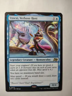 Vnwxt, Verbose Host 73 R Aetherdrift Magic: The Gathering Near Mint - Image 1