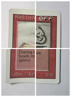Rock Hydra - Revised Edition (3rd Edition, 3ED) 1994 - MTG Rare LP Free Ship - Image 3