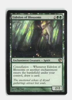 Eidolon of Blossoms 122 Journey Into Nyx MTG NM - Image 1