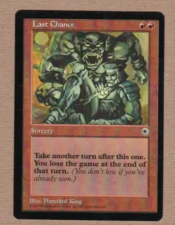 MTG - Last Chance - Portal - Rare NM - Single Card - Image 1