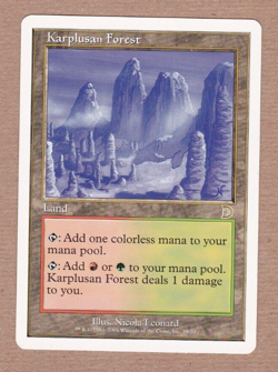 MTG - Karplusan Forest - Deckmasters Garfield vs Finkel - NM/MT - Single Card - Image 1