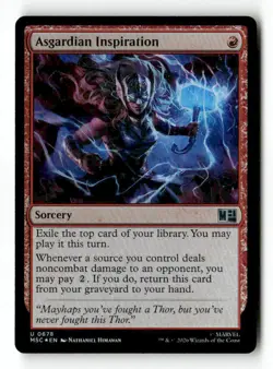 Asgardian Inspiration 678 Uncommon Foil MTG MSC NM - Image 2