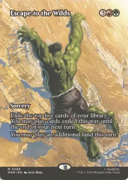 MTG Escape to the Wilds Non-Foil Borderless (89) Marvel Universe Eternal-Legal - Image 1