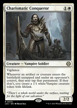 1x Charismatic Conqueror NM-Mint, English Commander: The Lost Caverns of Ixalan - Image 1