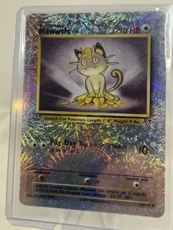 Meowth 53/110 Legendary Collection Reverse Holo Uncommon 50 HP Card 2002 Pokemon - Image 2