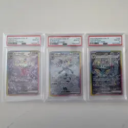 Pokemon PSA 10 SV8a JP Special Art Rare Lot: Espeon ex 211 Glaceon 206 - Image 1