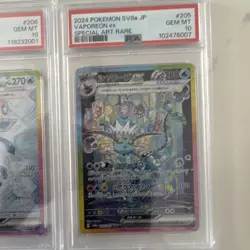 Pokemon PSA 10 SV8a JP Special Art Rare Lot: Espeon ex 211 Glaceon 206 - Image 4