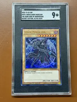 Dark Magician #MVP1-ENSV3 Secret Ultra Rare Yu-Gi-Oh Yugioh SGC 9 Holo Card MW - Image 1
