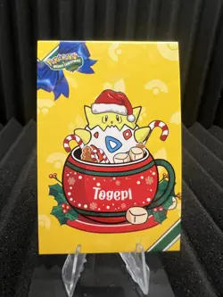 Togepi - Cracked Ice Holo - Christmas Card Database - Pokemon NM - Image 1