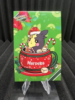 Morpeko - Cracked Ice Holo - Christmas Card Database - Pokemon NM - Image 1