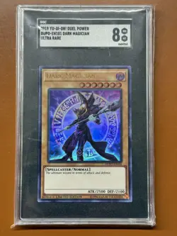 Dark Magician #DUPO-EN101 Dual Power Yugioh Yu-Gi-Oh SGC 8 Holo Card MW - Image 1