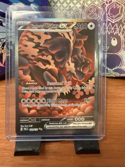 2025 Pokemon Prismatic Bloodmoon Ursaluna ex Special Illustration Rare #168/131 - Image 1