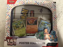 Pokemon TCG Scarlet and Violet 151 Poster Collection Sealed Box - Image 1