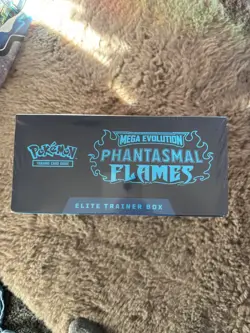 Pokemon Mega Evolution Phantasmal Flames Elite Trainer Box ETB Sealed New - Image 4