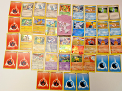 2008 Burger King Pokemon Palkia Carrying Case + 40 Pokemon Cards Lot - Image 1