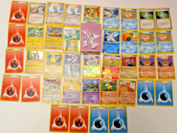 2008 Burger King Pokemon Palkia Carrying Case + 40 Pokemon Cards Lot - Image 2