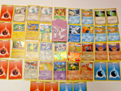 2008 Burger King Pokemon Palkia Carrying Case + 40 Pokemon Cards Lot - Image 4