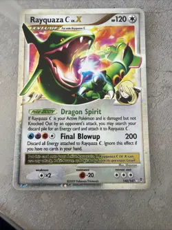 Pokemon TCG Rayquaza C Lv.X 146/147 LV.X Holo 120 HP - Supreme Victors 2009 - Image 3