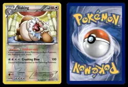Slaking 103/124 Reverse Holo Rare Dragons Exalted Pokemon Card - Image 1
