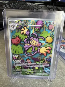 Ambipom 107/94 - Phantasmal Flames - Illustration Rare - Pokemon TCG - NM - Image 1