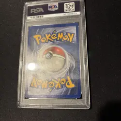 Pokemon PSA 6 Base Set Unlimited "Stage" Error Blastoise 2/102 - Image 5