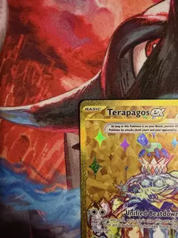 Terapagos ex 173/142 - Pokemon Stellar Crown Gold Rare NM - Image 2