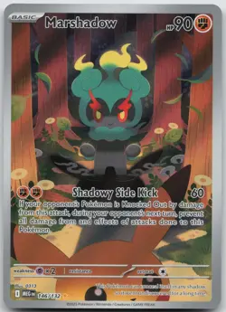 Marshadow 146/132 Illustration Rare Mega Evolution Pokemon Holo NM/M - Image 1
