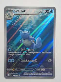Schillok 171/165 Karmesin & Purpur 151 Deutsch NM Pokemon - Image 1