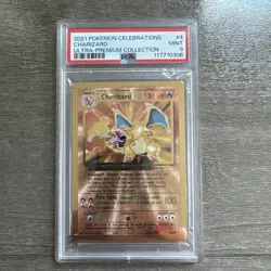 2021 Pokemon Celebrations Charizard Ultra Premium Collection PSA 9 - Image 1