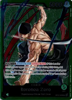 Roronoa Zoro - (Zoro Deck) L Learn Together Deck Set OP12-020 One Piece TCG - Image 1