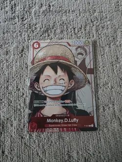 One Piece Monkey D. Luffy P-001 25th Anniversary Collection English - SEALED - Image 1