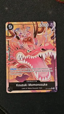 One Piece TCG OP16-085 Kouzuki Momonosuke Alt R Alternate Art The Time of Battle - Image 1