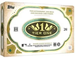 2026 Topps Tier One Baseball - Sealed Hobby Box - Image 1