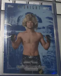 2026 Topps Midnight UFC Last One Standing Shavkat Rakhmonov Case Hit #LO-18! - Image 1