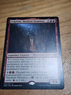 Solphim, Mayhem Dominus MTG LP Phyrexia: All Will Be One - Image 1